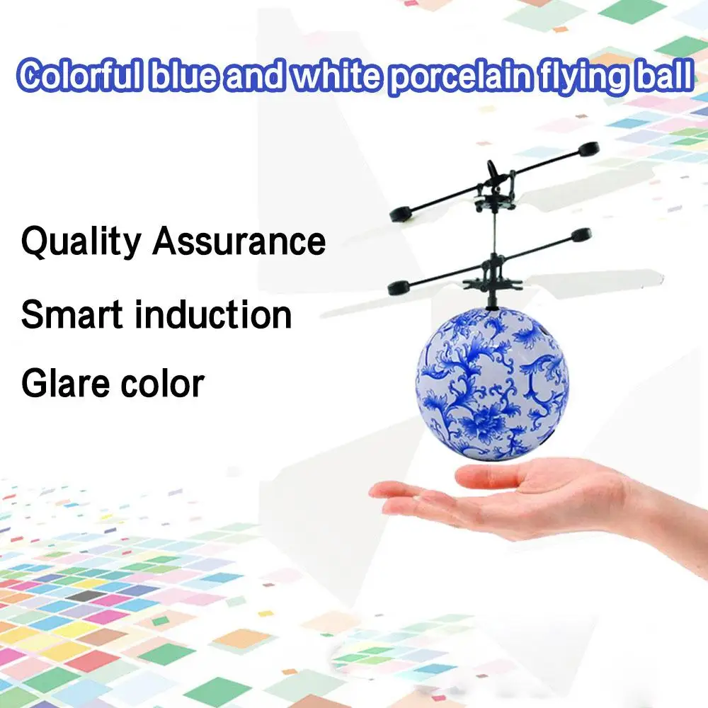Rc Flight Toy Rc Flying Ball Mini Heli Drone Light Up Aircraft
