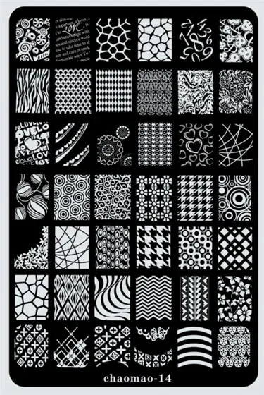 9.5x14.5cm Nail Art Stamper Plate Gel Polish Tips DIY Stamping Drawing 3D Image Transfer Guide Stencil Print Form Template ##14
9.5x14.5cm Nail Art Stamper Plate Gel Polish Tips DIY Stamping Drawing 3D Image Transfer Guide Stencil Print Form Template ##14