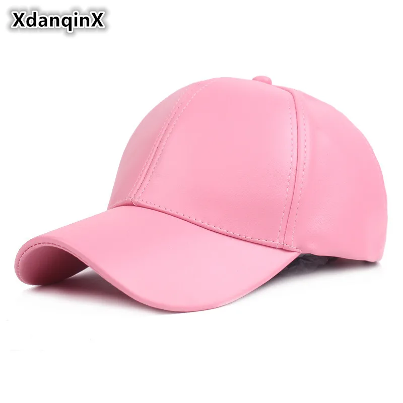 XdanqinX Spring Autumn Women's Hat Light Board PU Baseball Caps For Women Unisex Adjustable Size Snapback Simple Brand Caps
XdanqinX Spring Autumn Women's Hat Light Board PU Baseball Caps For Women Unisex Adjustable Size Snapback Simple Brand Caps