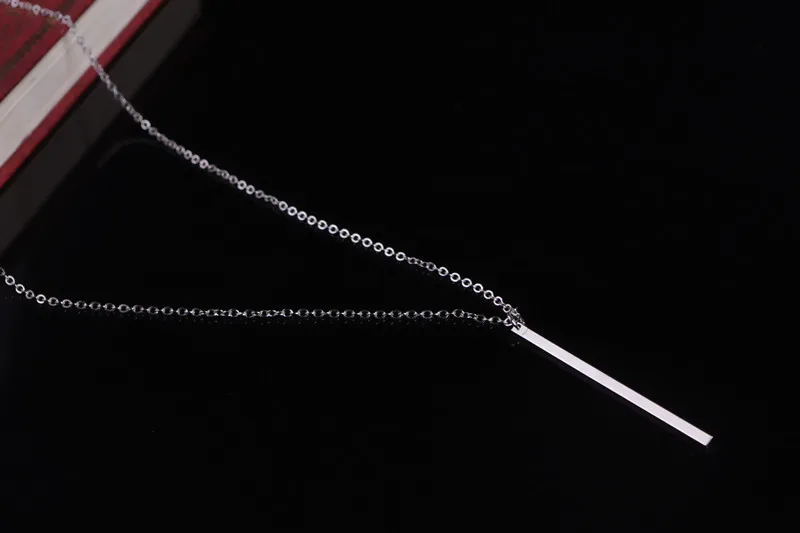 Simple metal strip Necklace alloy gold silver pendant for Women lady Female Chain Collar Collier Femme jewelry gift wholesale
Simple metal strip Necklace alloy gold silver pendant for Women lady Female Chain Collar Collier Femme jewelry gift wholesale