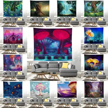 ZEIMON New Magic Forest Tapestry Wall Hanging Mushroom Decorative Wall Boho Hippie Tapestries Art Wall Carpet Home Decorative
ZEIMON New Magic Forest Tapestry Wall Hanging Mushroom Decorative Wall Boho Hippie Tapestries Art Wall Carpet Home Decorative