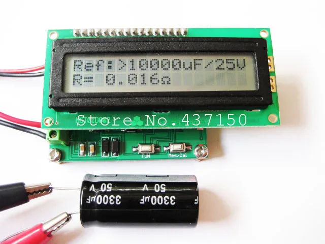 1PCS X ,Battery internal resistance tester + table + ESR ESR meter milliohm meter line detector capacitance, Free Shipping
1PCS X ,Battery internal resistance tester + table + ESR ESR meter milliohm meter line detector capacitance, Free Shipping