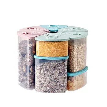 1PC Plastic storage Jars Food Storage Containers Wheat Straw Triangle for Snacks Spice
1PC Plastic storage Jars Food Storage Containers Wheat Straw Triangle for Snacks Spice
