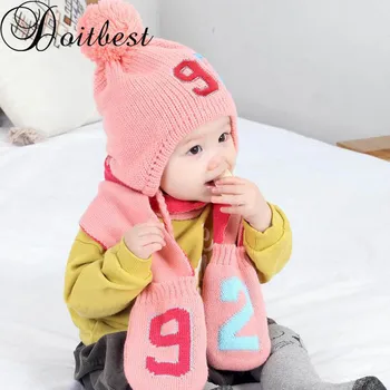 Doitbest 6 momths to 3 Years kid Beanie two braids hair bull kids boys Knit fur hats wool winter 2 pcs baby girl hat scarf set
Doitbest 6 momths to 3 Years kid Beanie two braids hair bull kids boys Knit fur hats wool winter 2 pcs baby girl hat scarf set