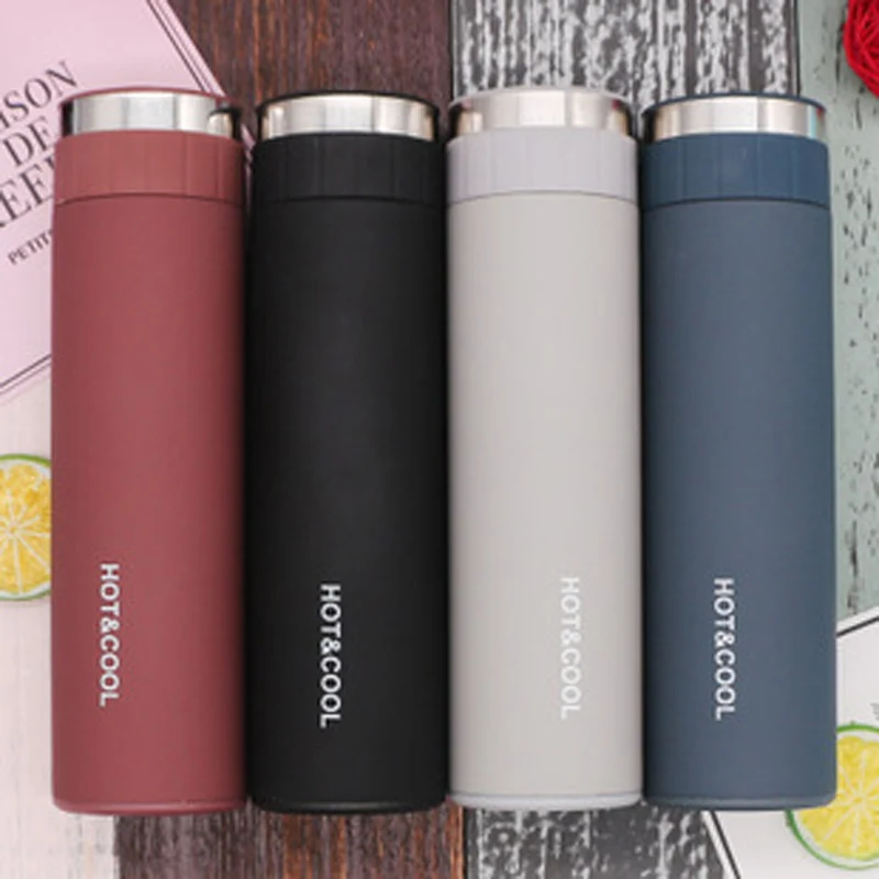 500ml New 304 Tea Cover Straight Business Mug Gift With Tea Compartment Creative Water Cup Household Vacuum Flask
500ml New 304 Tea Cover Straight Business Mug Gift With Tea Compartment Creative Water Cup Household Vacuum Flask