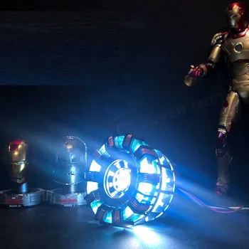 DIY Avenger Tony Stark Heart With Led Light 1:1 Scale Iron Man Arc Reactor Core Gifts Need To Assemble Cosplay Prop Kid Gift
DIY Avenger Tony Stark Heart With Led Light 1:1 Scale Iron Man Arc Reactor Core Gifts Need To Assemble Cosplay Prop Kid Gift