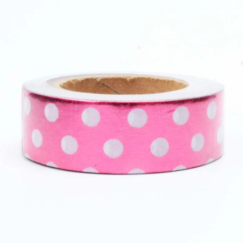 Glitter Gold Foil 10m Polka Dot Washi Tape Decorative Scotch Paper Masking Tape Scrapbooking Tool Planner Accessories Sticker
Glitter Gold Foil 10m Polka Dot Washi Tape Decorative Scotch Paper Masking Tape Scrapbooking Tool Planner Accessories Sticker