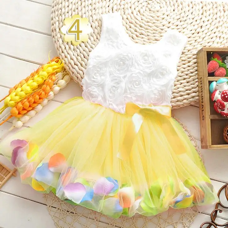New 2016 girls gauze dress/Rosette princess dress/Beautiful girl dress with bowknot/Summer hot selling
New 2016 girls gauze dress/Rosette princess dress/Beautiful girl dress with bowknot/Summer hot selling