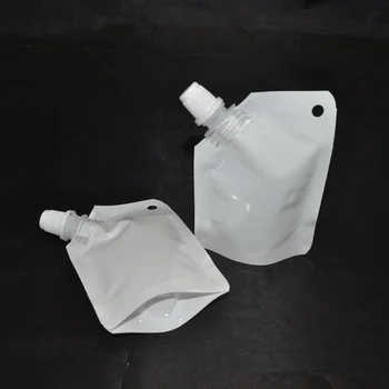 50ml white plastic doypack liquid stand up storage pouch packing bag with side spout free shipping W8286
50ml white plastic doypack liquid stand up storage pouch packing bag with side spout free shipping W8286