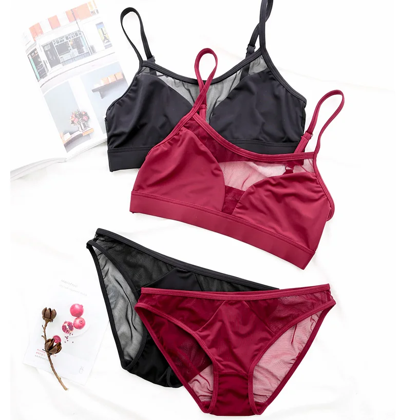 ultrathin cup sexy lingerie lace bralette and panties women fashion half transparent silk underwear bra sets wireless comfort
ultrathin cup sexy lingerie lace bralette and panties women fashion half transparent silk underwear bra sets wireless comfort