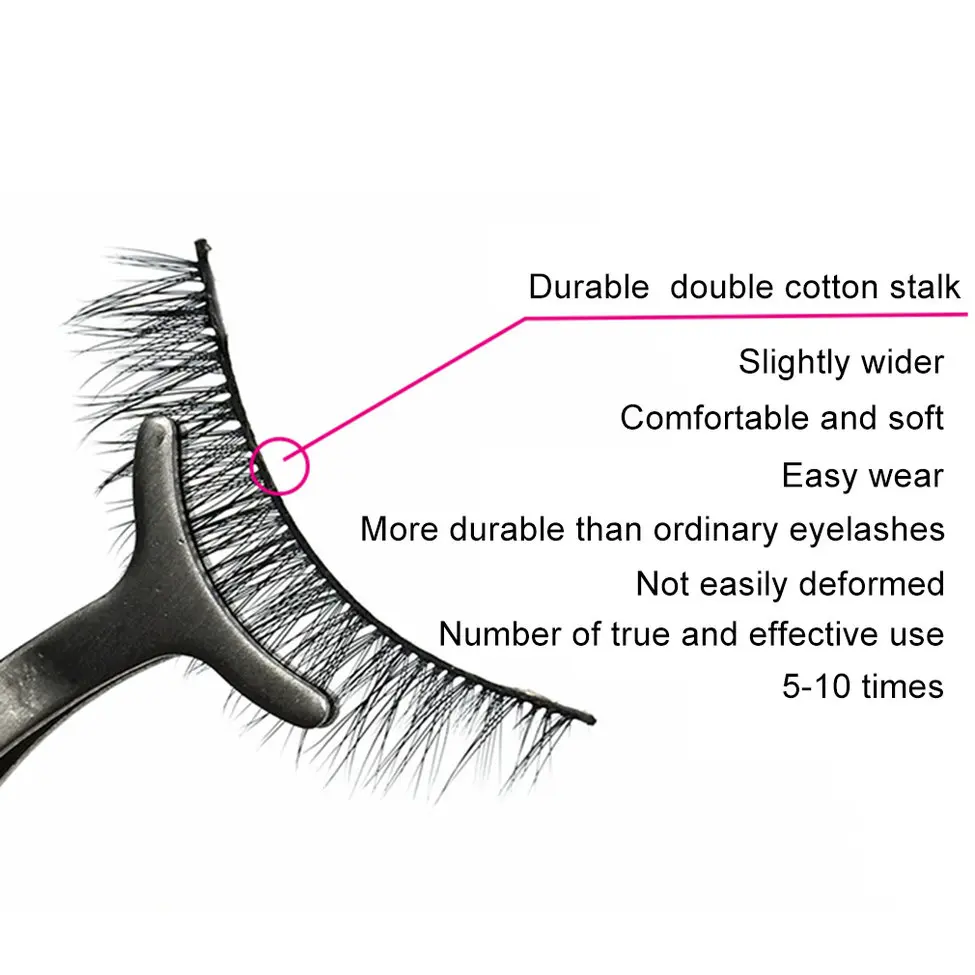 10Pcs Sexy 100% Handmade 3D mink hair Beauty Thick Long False Mink Eyelashes Fake Eye Lashes Eyelash High Quality
10Pcs Sexy 100% Handmade 3D mink hair Beauty Thick Long False Mink Eyelashes Fake Eye Lashes Eyelash High Quality