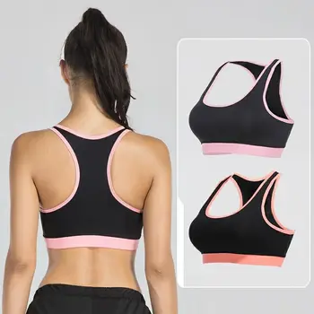 Fitness Yoga Push Up Sports Bra for Womens Gym Running Padded Tank Top Athletic Vest Underwear Shockproof Strappy Sport Bra Top
Fitness Yoga Push Up Sports Bra for Womens Gym Running Padded Tank Top Athletic Vest Underwear Shockproof Strappy Sport Bra Top
