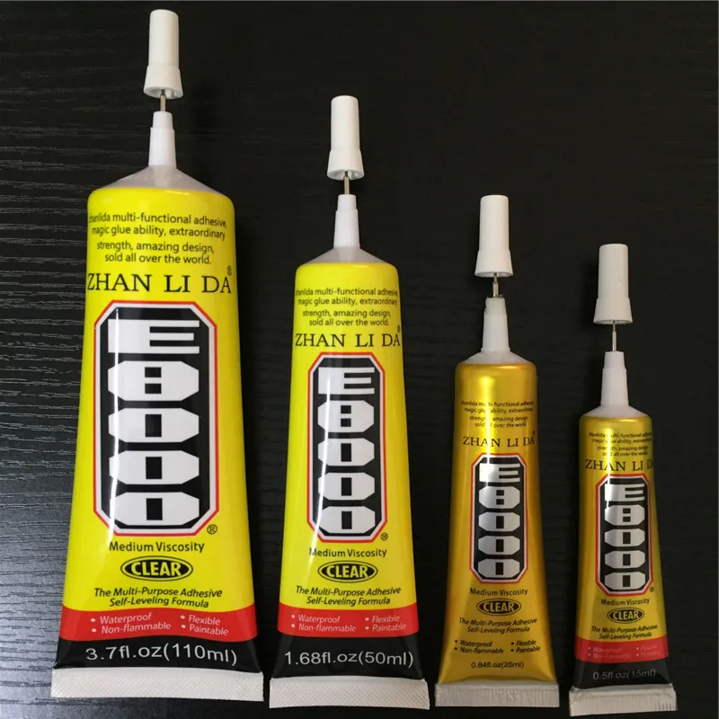 10ml 15ml 25ml 50ml 110ml E8000 Multipurpose Adhesive Epoxy Resin Glue Shoe Repair Glue for Phone Screens Jewelry Glass
10ml 15ml 25ml 50ml 110ml E8000 Multipurpose Adhesive Epoxy Resin Glue Shoe Repair Glue for Phone Screens Jewelry Glass
