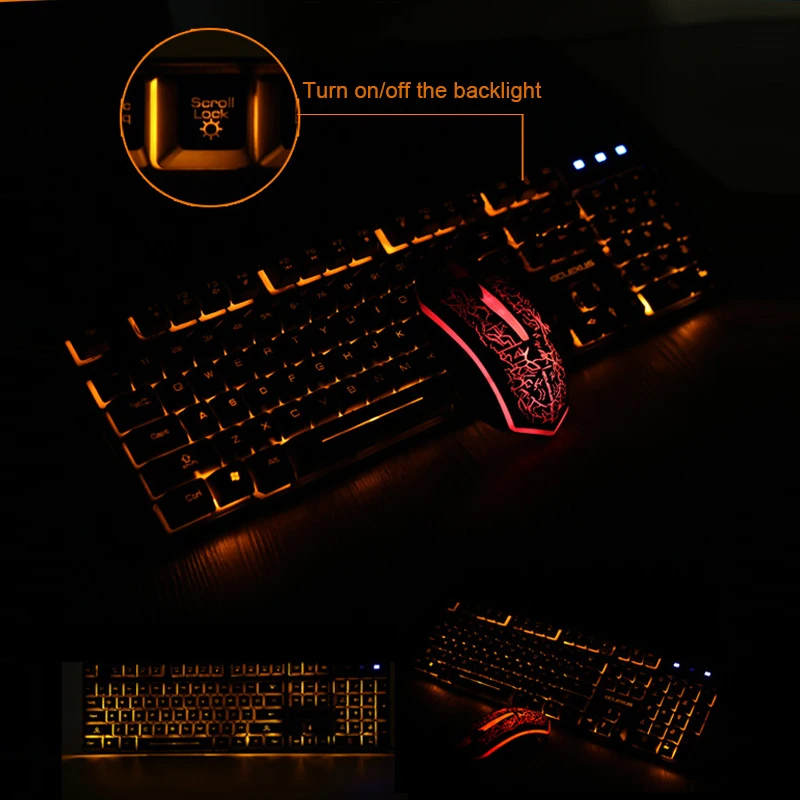 Durable Keypad Desktop 104 Key Keyboard Mouse Kit Colorful Luminous USB Keypad E-Sports
Durable Keypad Desktop 104 Key Keyboard Mouse Kit Colorful Luminous USB Keypad E-Sports