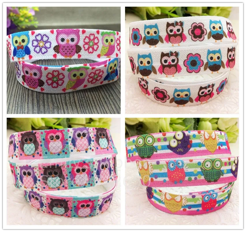 Elastic Ribbon Printed beautiful owls 5/8 inch 15mm width 10 yards Baby hairbow accessory Bakery Gift Wrapping free shipping
Elastic Ribbon Printed beautiful owls 5/8 inch 15mm width 10 yards Baby hairbow accessory Bakery Gift Wrapping free shipping