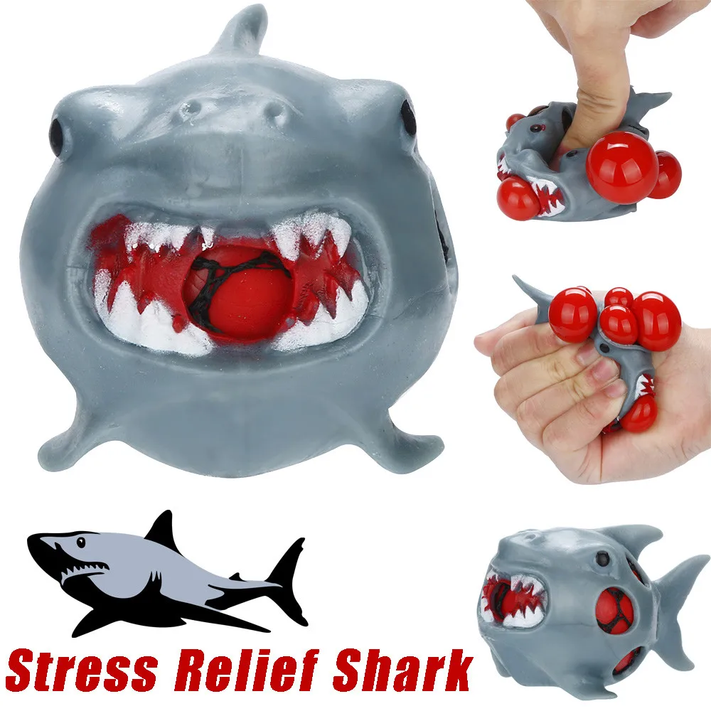 Funny Anti Stress Ball Toy Novetly Ball Stress Relief Shark Rubber Mesh Ball Squishy Grape Antistress Fun Kids Children Toys
Funny Anti Stress Ball Toy Novetly Ball Stress Relief Shark Rubber Mesh Ball Squishy Grape Antistress Fun Kids Children Toys