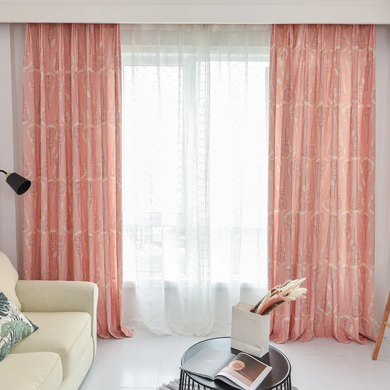 Modern Simple Fresh Idyllic Polyester Cotton Printing Curtains for Living Dining Room Bedroom.
Modern Simple Fresh Idyllic Polyester Cotton Printing Curtains for Living Dining Room Bedroom.