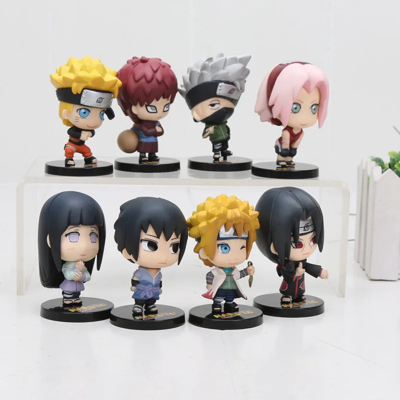 8pcs/set Anime Naruto Figures Shippuden Itachi Sasuke Pein Neji Gaara Action Figure Toys PVC Model Collection Toys For Kids
8pcs/set Anime Naruto Figures Shippuden Itachi Sasuke Pein Neji Gaara Action Figure Toys PVC Model Collection Toys For Kids