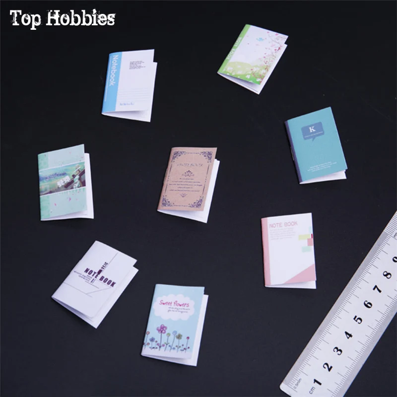 10PCS Mini Doll House Book Decoration Accessories Notebooks Diary (Random Color) For 1/12 1/6 Scales Dollhouse Miniature Book
10PCS Mini Doll House Book Decoration Accessories Notebooks Diary (Random Color) For 1/12 1/6 Scales Dollhouse Miniature Book