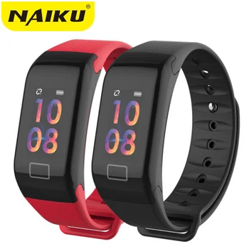 NAIKU F1Plus Smart Bracelet Color Screen Blood Pressure Fitness Tracker Heart Rate Monitor Smart Band Sport for Android IOS
NAIKU F1Plus Smart Bracelet Color Screen Blood Pressure Fitness Tracker Heart Rate Monitor Smart Band Sport for Android IOS