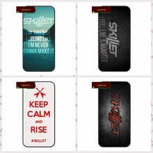 John Cooper Skillet Rock Print Cover case for font b iphone b font 4 4s 5