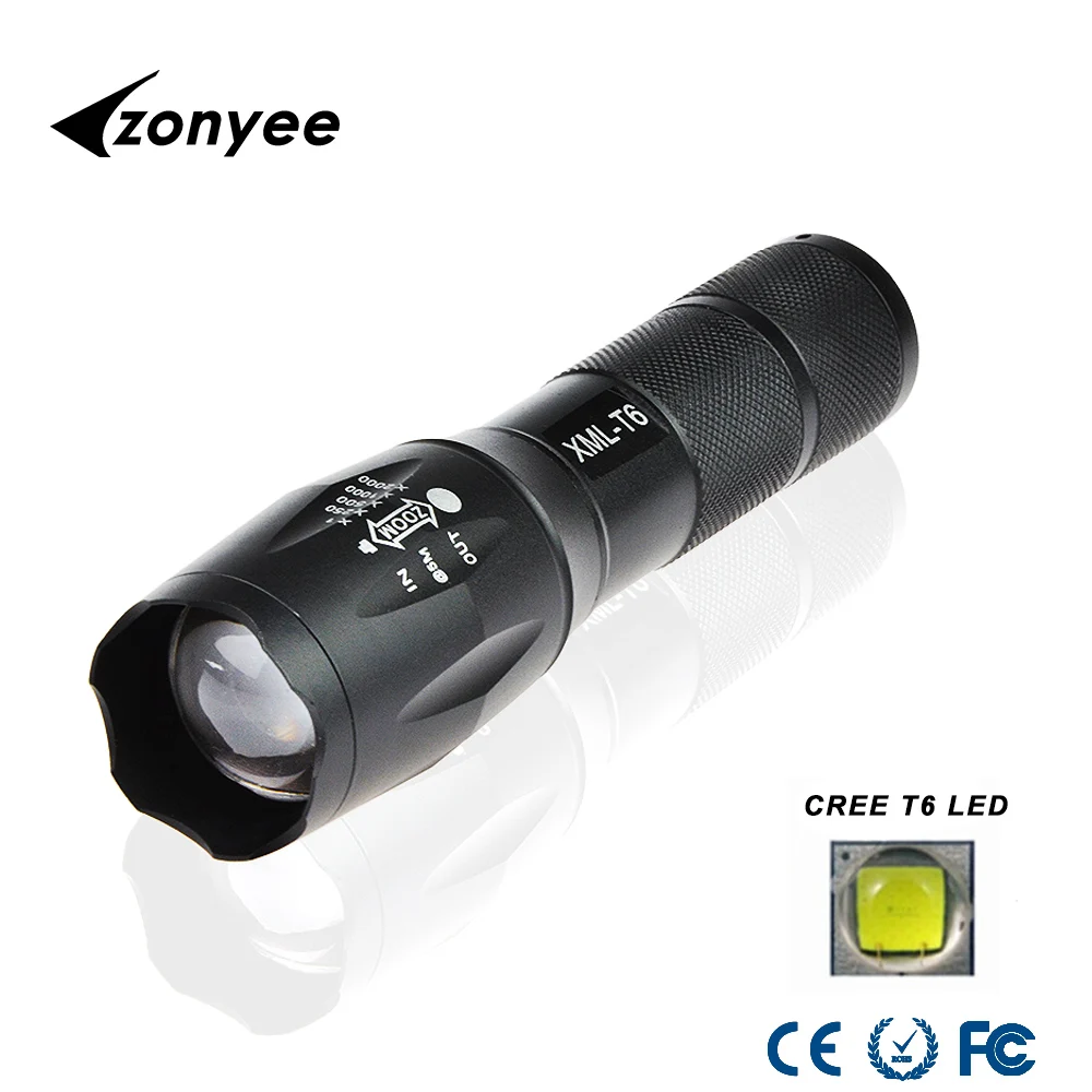 3800 Lumen CREE XML T6 Tactical Flashlight 5-Mode Waterproof Outdoor Camping LED Lamp Lanterna Torch Light use 18650 AAA Battery
3800 Lumen CREE XML T6 Tactical Flashlight 5-Mode Waterproof Outdoor Camping LED Lamp Lanterna Torch Light use 18650 AAA Battery