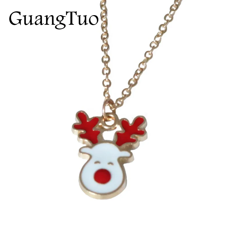 NK2110 Lovely Rudolph Reindeer Animal Chain Pendant Necklace for Women Girls Minimalist Jewelry Christmas Gift Accessories
NK2110 Lovely Rudolph Reindeer Animal Chain Pendant Necklace for Women Girls Minimalist Jewelry Christmas Gift Accessories