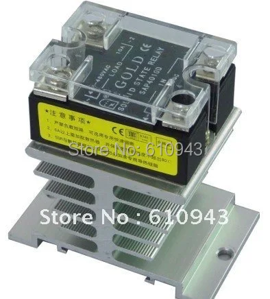 X50 Single Phase Solid State Relay SSR 10-15A use the screw