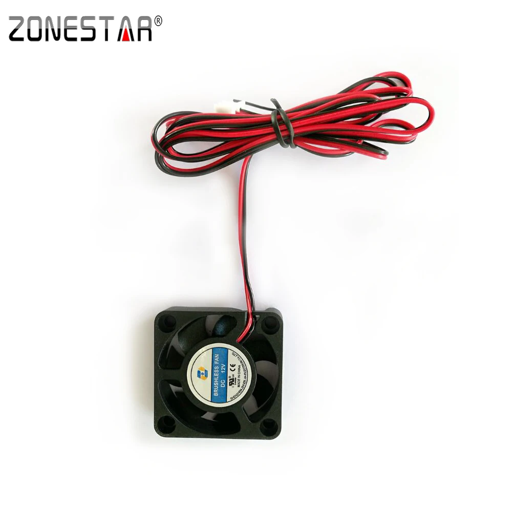 Free Shipping 4010 FAN Extruder Cooling Fan 40x40x10mm with 1m Wire DC 12V 3D Printer Accessories Parts XH-2 Connector ZONESTAR
Free Shipping 4010 FAN Extruder Cooling Fan 40x40x10mm with 1m Wire DC 12V 3D Printer Accessories Parts XH-2 Connector ZONESTAR