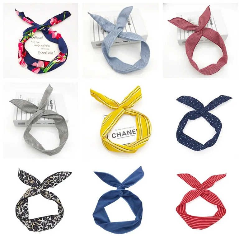 Multi Using Adjustable Headbands Print Striped Flower Women Hair Band with Metal Wire Creative Girl Head Band Hair Accessories
Multi Using Adjustable Headbands Print Striped Flower Women Hair Band with Metal Wire Creative Girl Head Band Hair Accessories