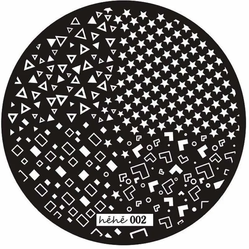 2 Types Nail Stamping Plate Star Triangle Geometric Hot Pattern Nail Art Stamp Image Plate Stencil For Manicure Stamping #h
2 Types Nail Stamping Plate Star Triangle Geometric Hot Pattern Nail Art Stamp Image Plate Stencil For Manicure Stamping #h