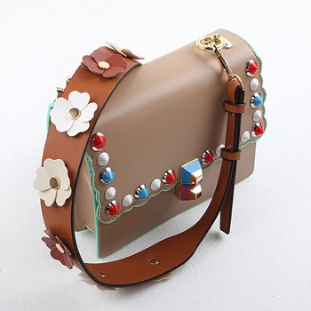 Fashion strap for women bags handbags leather colorful flowers shoulder bag belt strap adjustable floral strap bag accessories
Fashion strap for women bags handbags leather colorful flowers shoulder bag belt strap adjustable floral strap bag accessories