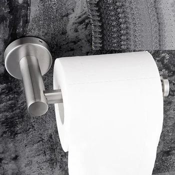 MTTUZK 304 stainless steel brushed tissue rack free punch-free nail roll holder strong viscose seamless toilet paper holder
MTTUZK 304 stainless steel brushed tissue rack free punch-free nail roll holder strong viscose seamless toilet paper holder