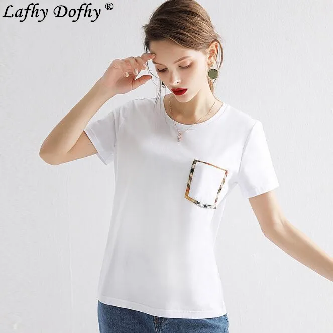 Summer new European and American temperament commuter round neck simple and comfortable cotton slim knit t-shirt female 225
Summer new European and American temperament commuter round neck simple and comfortable cotton slim knit t-shirt female 225