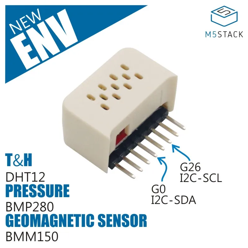 M5StickC ESP32Mini IoT Development Board Finger Computer Compatible Hat ENV Weather Station and Compass Application
M5StickC ESP32Mini IoT Development Board Finger Computer Compatible Hat ENV Weather Station and Compass Application