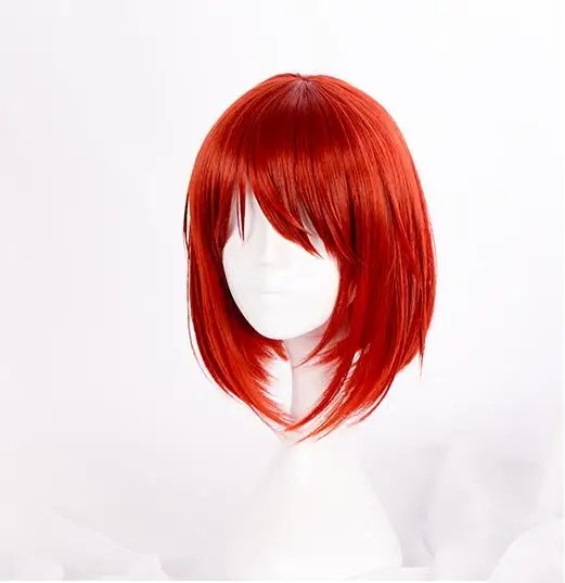 Mahoutsukai-no-Yome-Hatori-Chise-Short-Orange-Red-Heat-Resistant-Cosplay-Costume-Wig-Track-Cap (2)