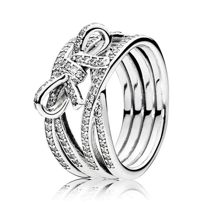 Authentic 925 Sterling Silver Ring Delicate Sentiments Ribbon Twisting Rings For Women Wedding Party Gift Fine Europe Jewelry
Authentic 925 Sterling Silver Ring Delicate Sentiments Ribbon Twisting Rings For Women Wedding Party Gift Fine Europe Jewelry