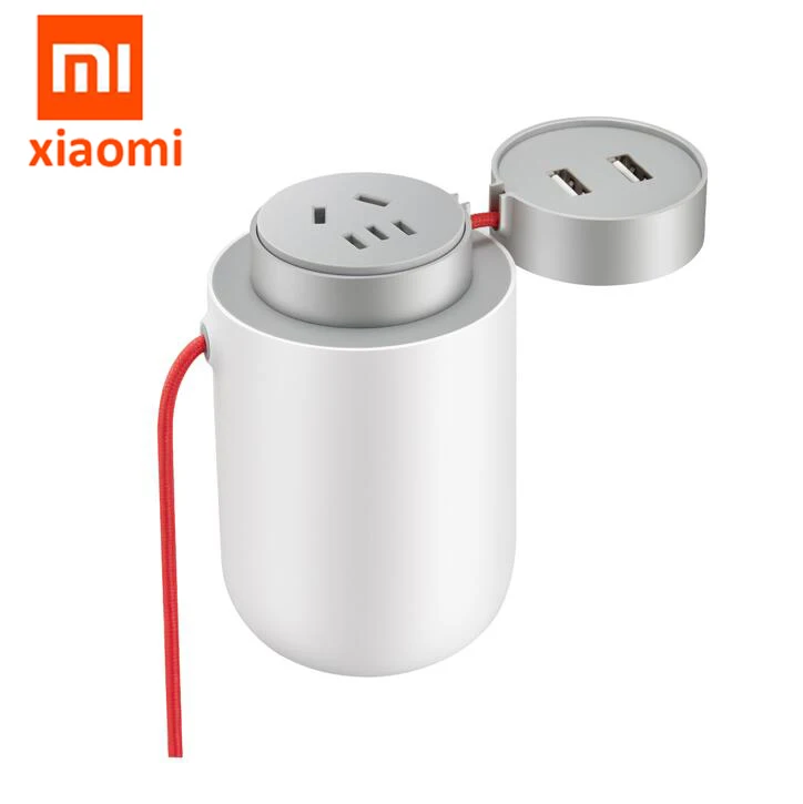 Original Xiaomi Mijia 100W Car Socket Power Inverter Converter DC 12V to AC 220V with 5V/2.4A Dual USB Ports Smart Car Charger
Original Xiaomi Mijia 100W Car Socket Power Inverter Converter DC 12V to AC 220V with 5V/2.4A Dual USB Ports Smart Car Charger