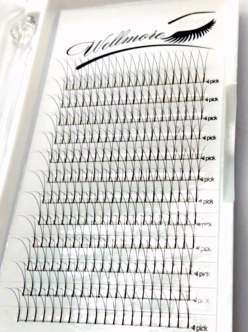 Big capacity Russian Volume Eyelash 2D Eyelash Extensions 0.07/0.1 Thickness C/D curl Mink Strip Eyelashes Individual Lashes
Big capacity Russian Volume Eyelash 2D Eyelash Extensions 0.07/0.1 Thickness C/D curl Mink Strip Eyelashes Individual Lashes