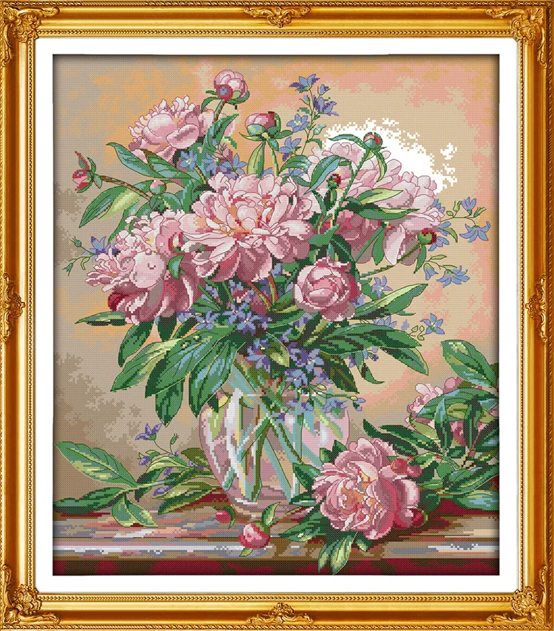 Beautiful Bluebells vase Printed Canvas DMC Counted DIY Chinese Cross Stitch Kits printed Cross-stitch set Embroidery Needlework
Beautiful Bluebells vase Printed Canvas DMC Counted DIY Chinese Cross Stitch Kits printed Cross-stitch set Embroidery Needlework