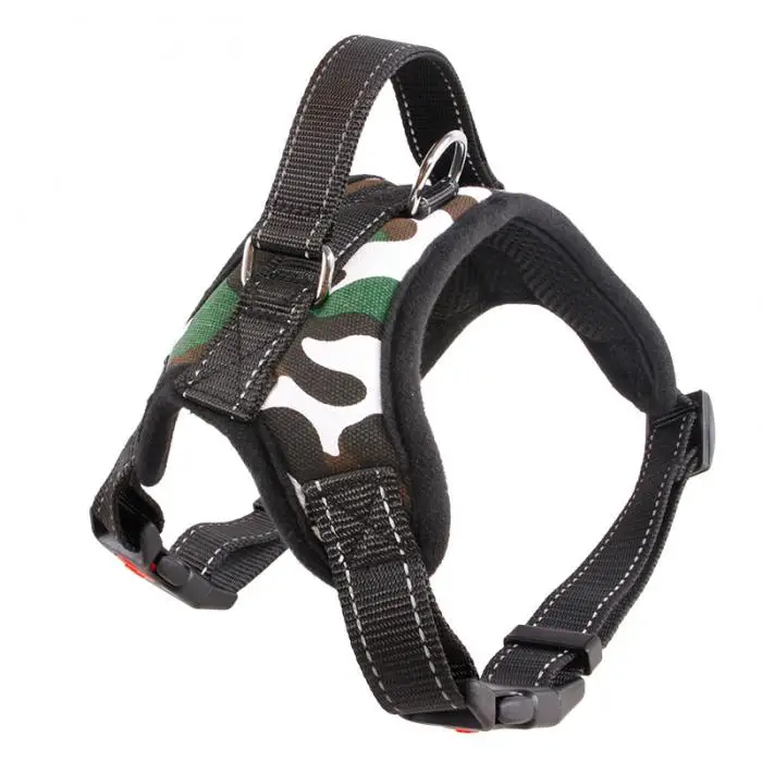 Lovely Comfortable Harness Vest Reflective Tape For Dog Army Lovely Comfortable Harness Vest Reflective Tape For Dog Army
