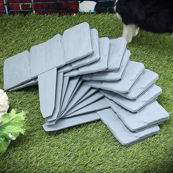 Hot Sale Grey Garden Fence Edging Cobbled Stone Effect Plastic Lawn Edging Plant Border Decorations Flower Bed Border
Hot Sale Grey Garden Fence Edging Cobbled Stone Effect Plastic Lawn Edging Plant Border Decorations Flower Bed Border