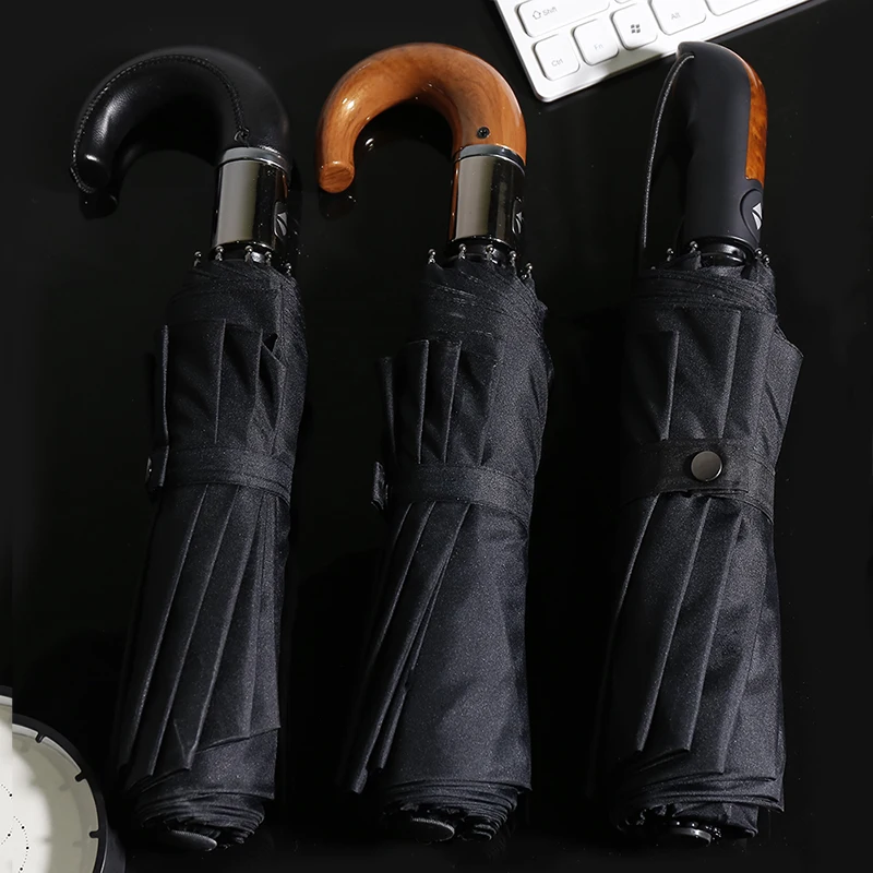 Automatic Male Umbrella Rain Women Anti UV Parasol Windproof Chinese Men Folding Car Wooden Umbrellas Paraguas Guarda Chuva
Automatic Male Umbrella Rain Women Anti UV Parasol Windproof Chinese Men Folding Car Wooden Umbrellas Paraguas Guarda Chuva