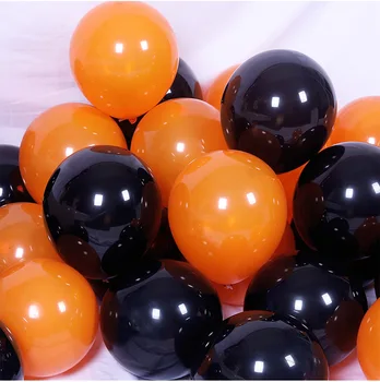 200pcs Black And Orange Halloween Balloons Halloween Decorations Air Ball Happy Birthday Party ballons Supplies Balloons
200pcs Black And Orange Halloween Balloons Halloween Decorations Air Ball Happy Birthday Party ballons Supplies Balloons