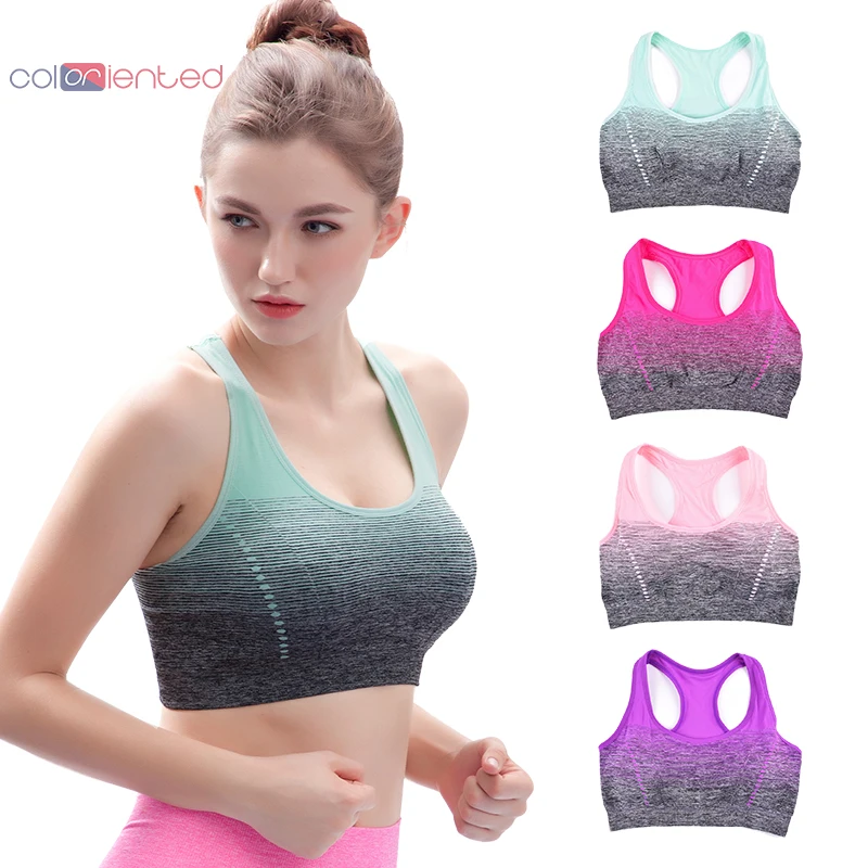 Coloriented Active Bra Wireless Underwear High Stretch Breathable Women Seamless Bra Clolorful Fashion Design
Coloriented Active Bra Wireless Underwear High Stretch Breathable Women Seamless Bra Clolorful Fashion Design