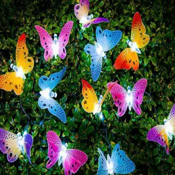 LanLan 12LED Fiber Butterfly IP44 Waterproof Solar String Light for Home, Hotels, Bars, Parties, Holiday Celebrations etc.
LanLan 12LED Fiber Butterfly IP44 Waterproof Solar String Light for Home, Hotels, Bars, Parties, Holiday Celebrations etc.