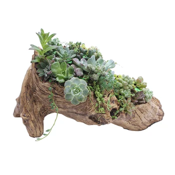 WINOMO Resin Artificial Twisted Driftwood Planter Flower Pot Sculpture Succulent Planter Multilayer 2 Pots for Decoration
WINOMO Resin Artificial Twisted Driftwood Planter Flower Pot Sculpture Succulent Planter Multilayer 2 Pots for Decoration