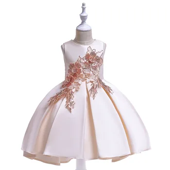 Champagne Flower Girl Dresses for Wedding Satin First Communion Dresses 2019 Prom Evening Party Kids Dresses
Champagne Flower Girl Dresses for Wedding Satin First Communion Dresses 2019 Prom Evening Party Kids Dresses