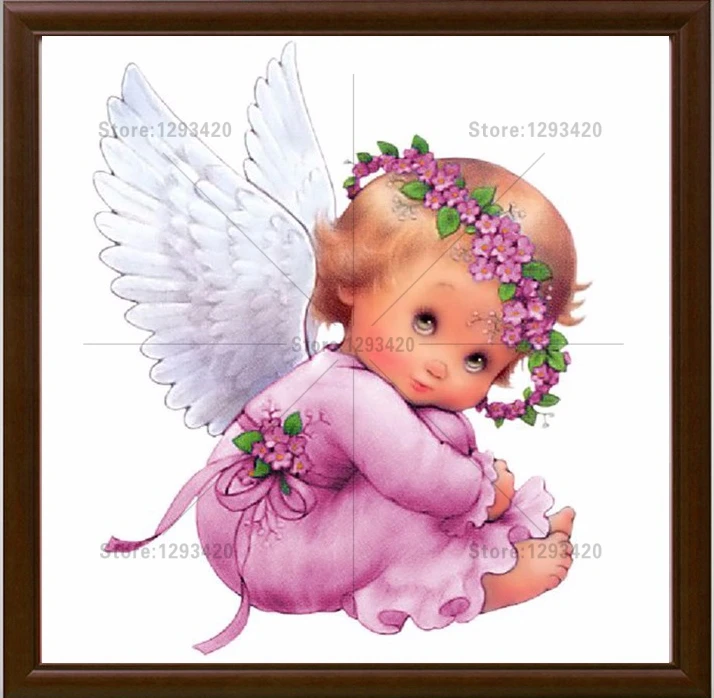 100% 5D Diamond Painting angel baby Cross Stitch Needlework Diamond Mosaic 3D DIY Diamond Embroidery cartoon wall decoration
100% 5D Diamond Painting angel baby Cross Stitch Needlework Diamond Mosaic 3D DIY Diamond Embroidery cartoon wall decoration