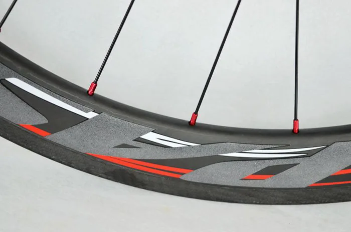 Perfect 700C Wheelset Carbon Wheels Road Bike Tubeless Wheel V/C Brake Profile 38-40-50-55mm Depth Clincher Carbon Rim Direct-pull 61